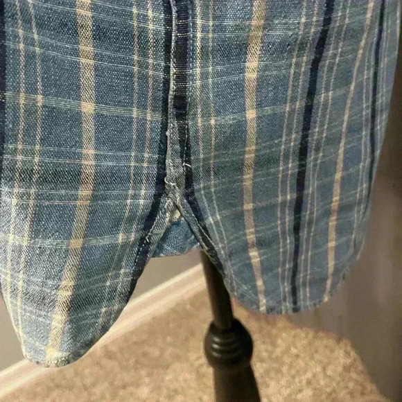 163. Ralph Lauren Casual Button Down, Size L, EUC - Picture 6 of 7